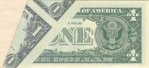 Paper Money Error - $1 Cutting Error